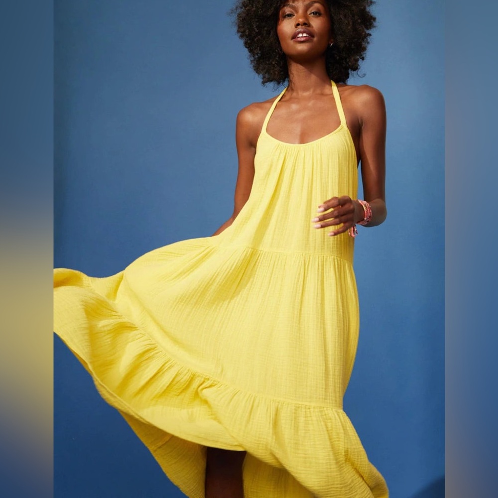 Xirena Reagen gauze dress in Limón NWT